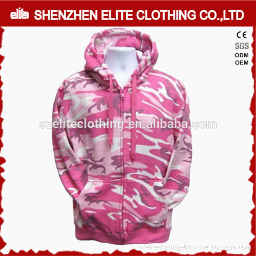 Cheap Plain High Quality Smart Camo Womens Hoodies